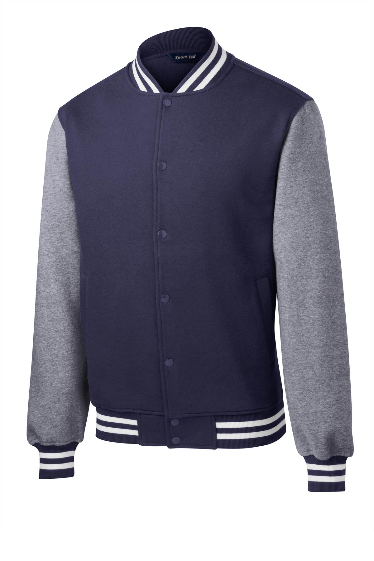 Sport-Tek ST270 Tek Fleece Letterman Jacket