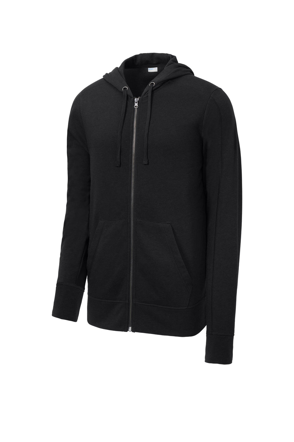 Sport-Tek ST293 Tek  PosiCharge  Tri-Blend Wicking Fleece Full-Zip Hooded Jacket