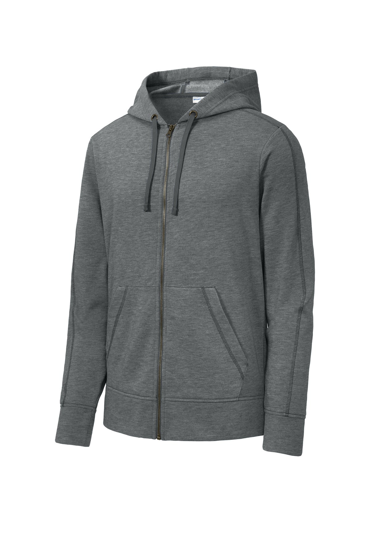 Sport-Tek ST293 Tek  PosiCharge  Tri-Blend Wicking Fleece Full-Zip Hooded Jacket