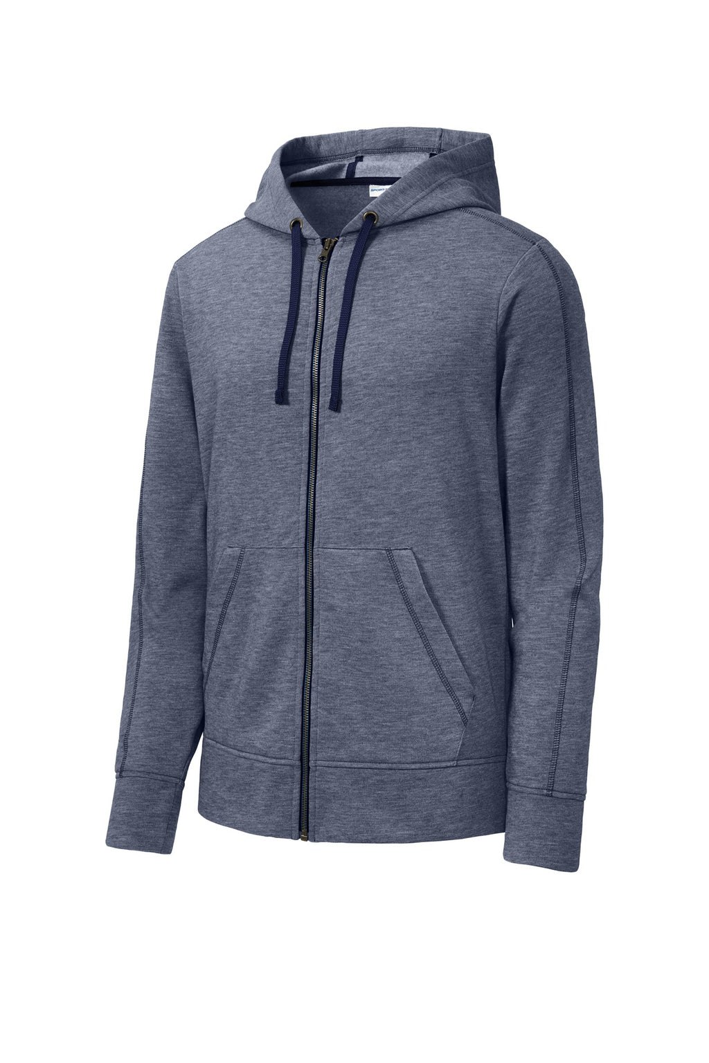 Sport-Tek ST293 Tek  PosiCharge  Tri-Blend Wicking Fleece Full-Zip Hooded Jacket