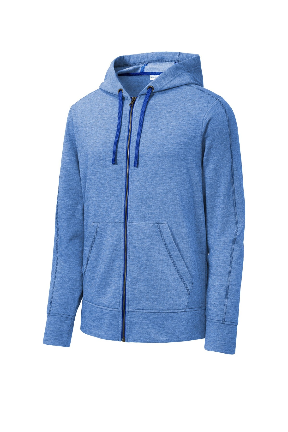 Sport-Tek ST293 Tek  PosiCharge  Tri-Blend Wicking Fleece Full-Zip Hooded Jacket
