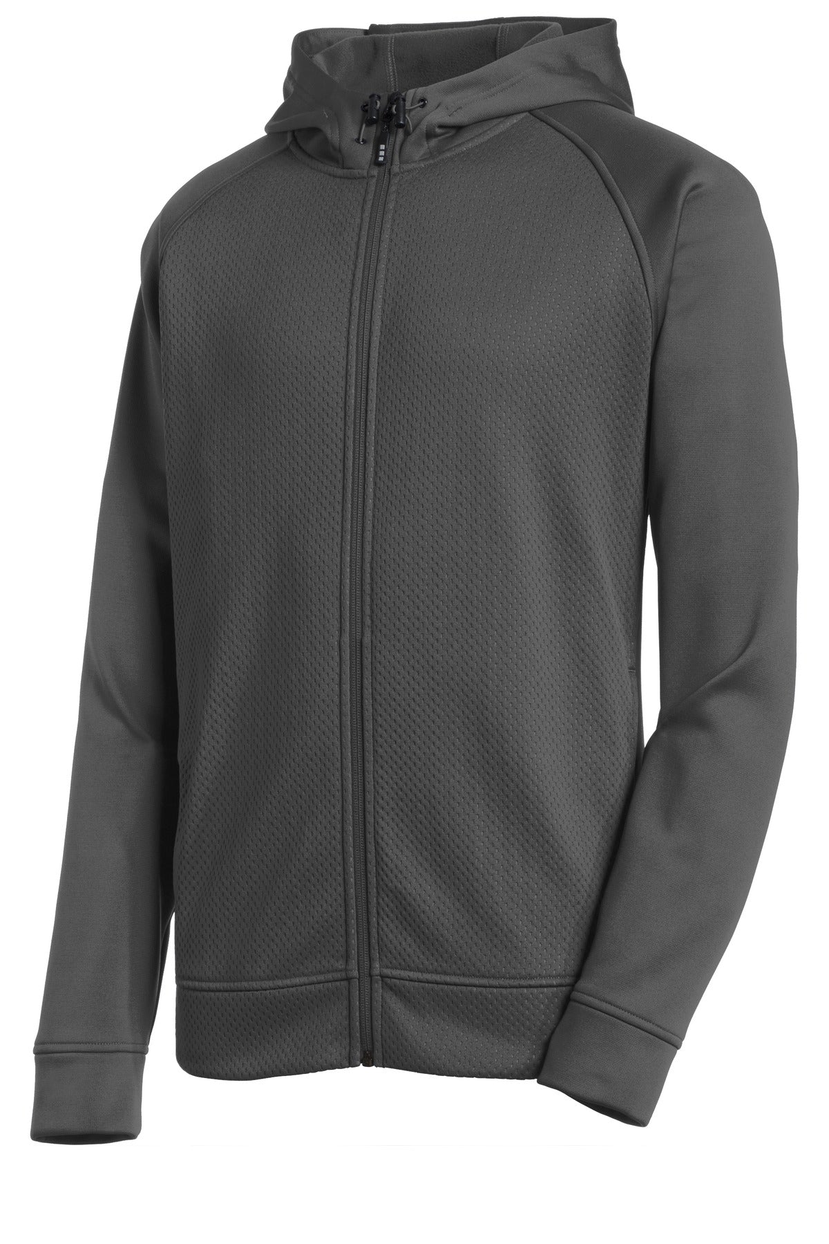 Sport-Tek ST295 Tek Rival Tech Fleece Full-Zip Hooded Jacket