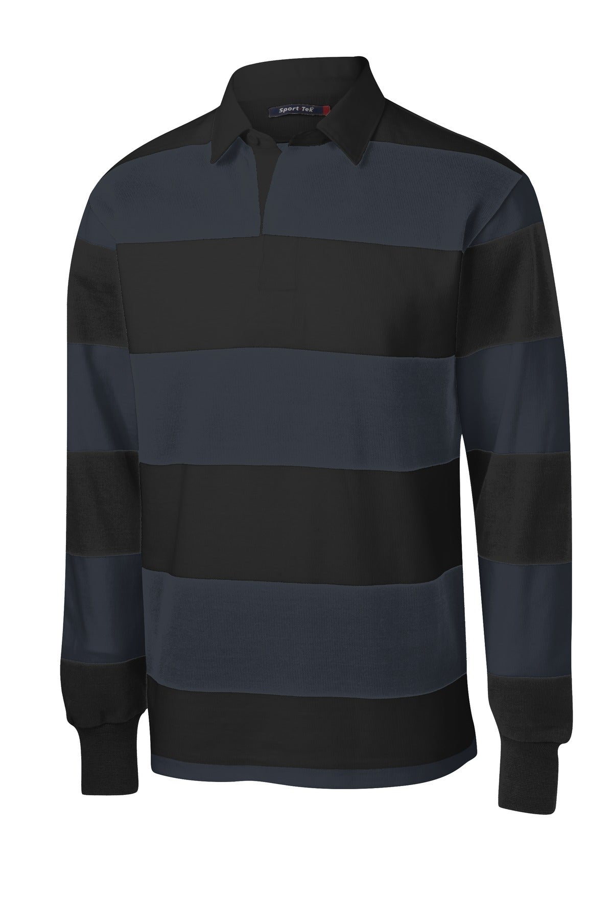 Sport-Tek ST301 Tek Classic Long Sleeve Rugby Polo