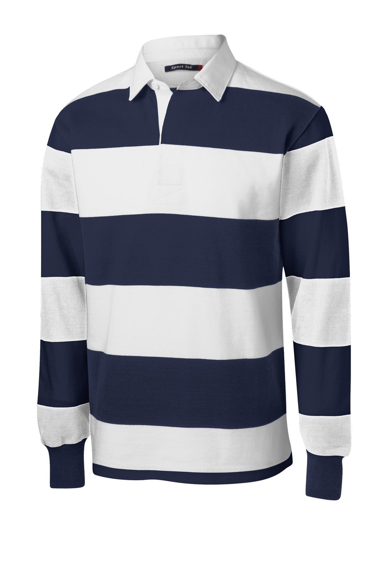 Sport-Tek ST301 Tek Classic Long Sleeve Rugby Polo