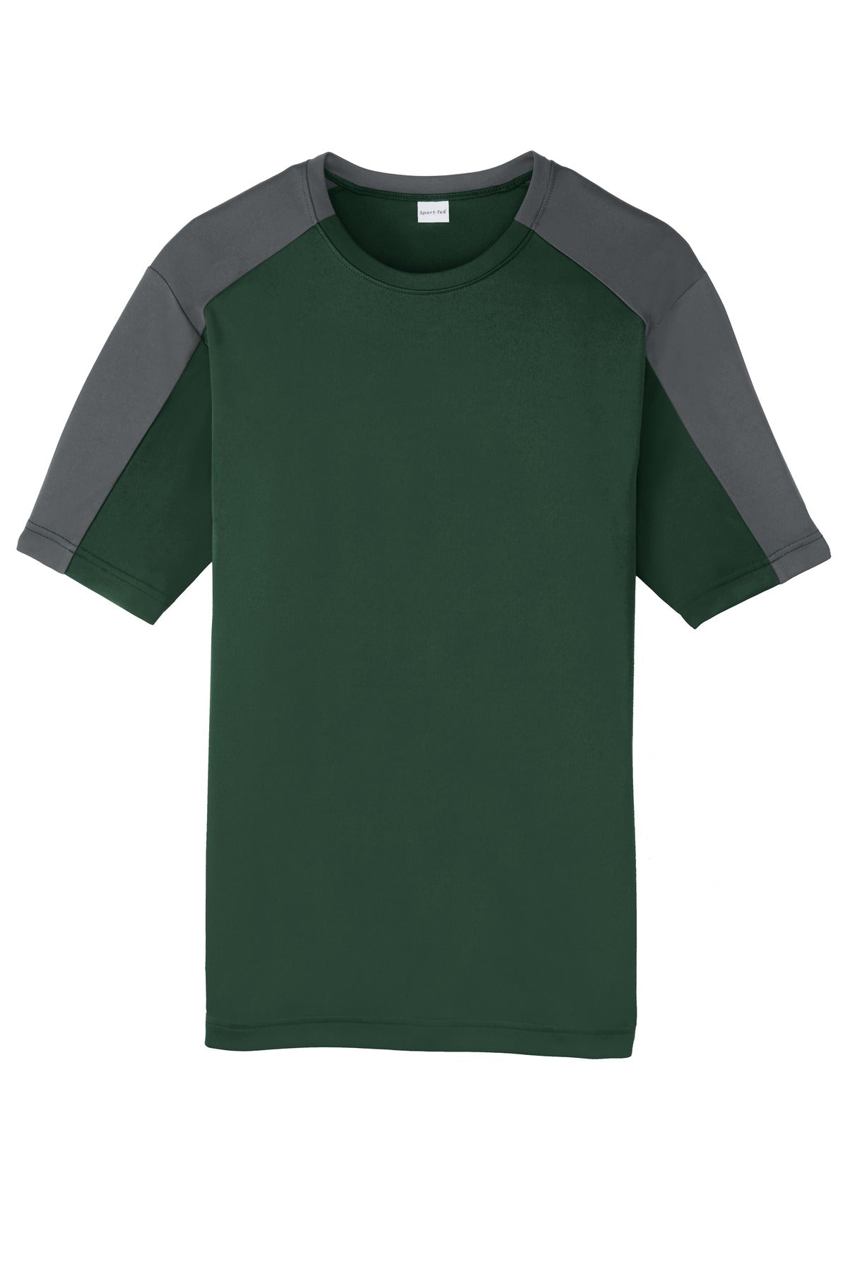 Sport-Tek ST354 Tek PosiCharge Competitor Sleeve-Blocked Tee
