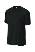 Sport-Tek ST359 Tek PosiCharge Competitor 2-Button Henley