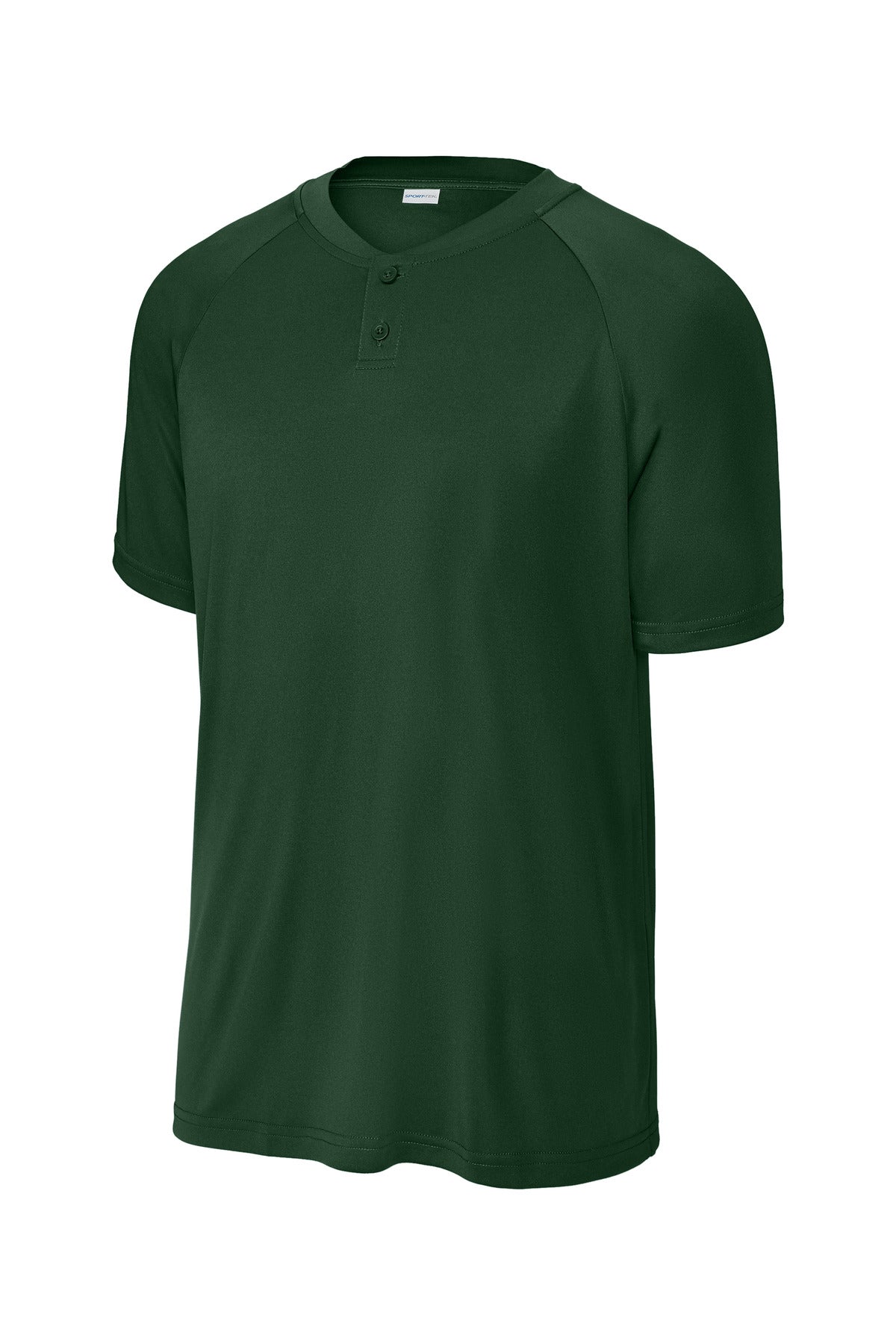 Sport-Tek ST359 Tek PosiCharge Competitor 2-Button Henley