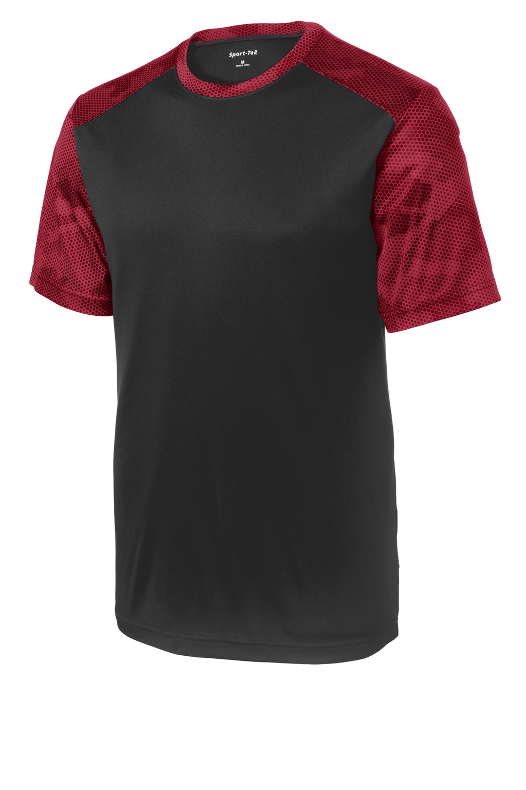Sport-Tek ST371 Tek CamoHex Colorblock Tee