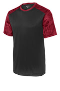 Sport-Tek ST371 Tek CamoHex Colorblock Tee