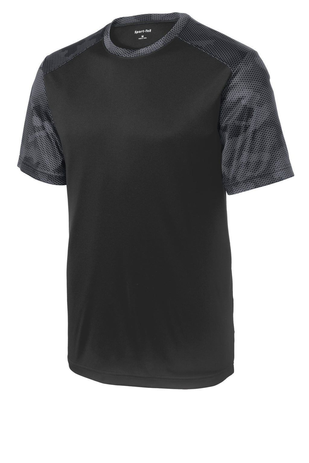 Sport-Tek ST371 Tek CamoHex Colorblock Tee