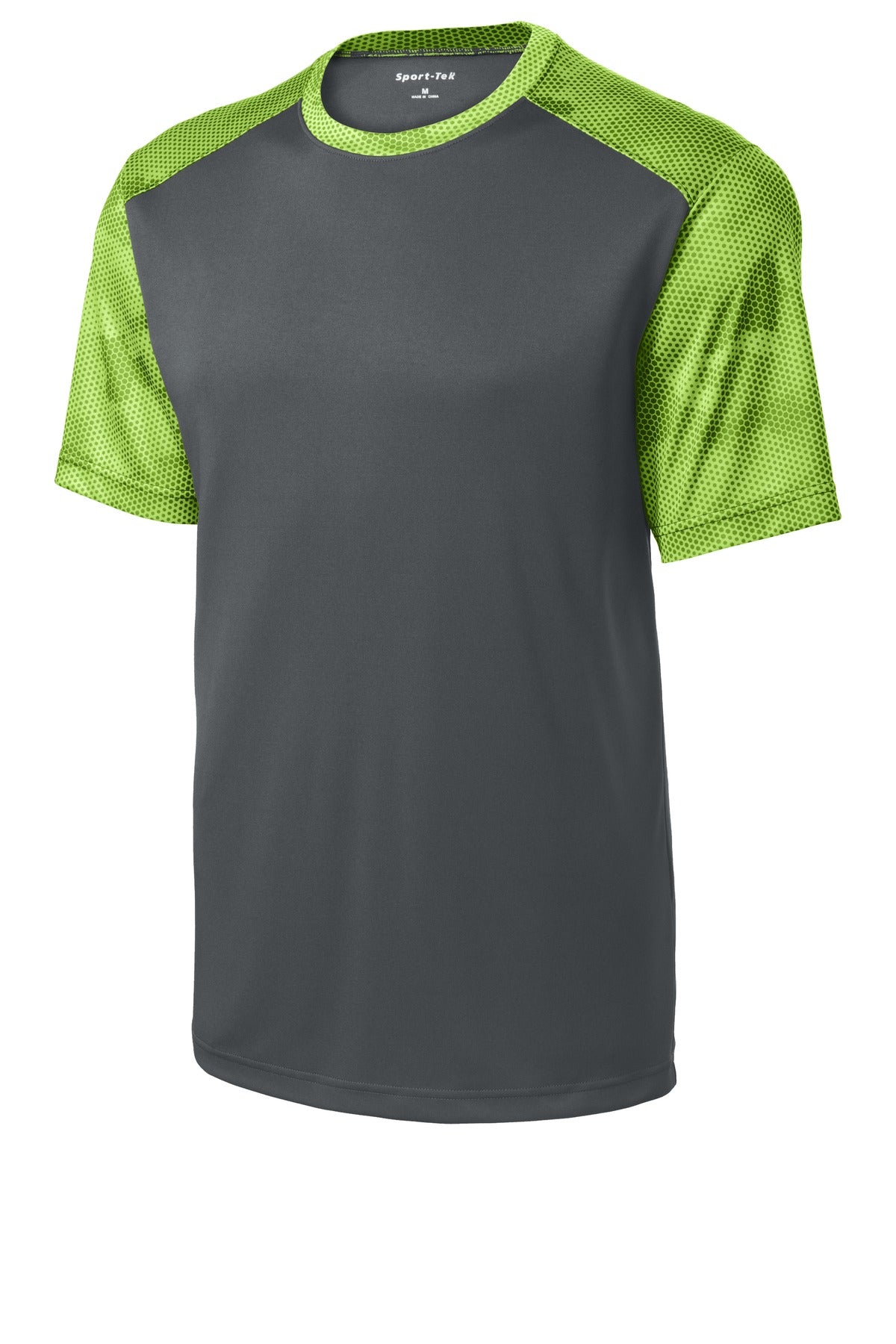 Sport-Tek ST371 Tek CamoHex Colorblock Tee