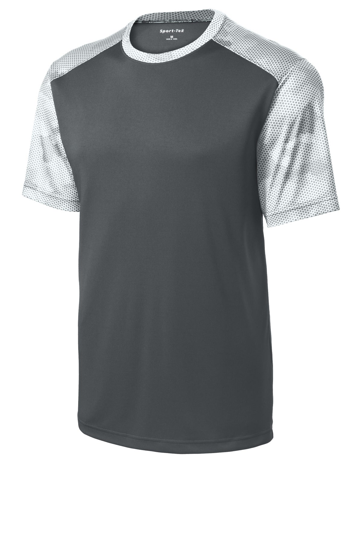Sport-Tek ST371 Tek CamoHex Colorblock Tee