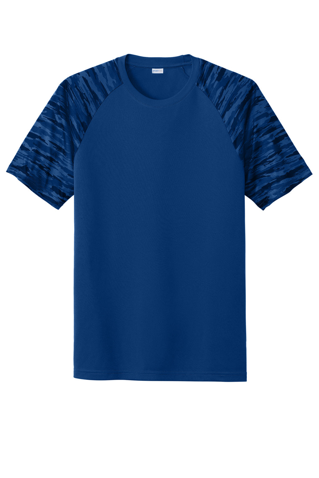 Sport-Tek ST376 Tek Drift Camo Colorblock Tee
