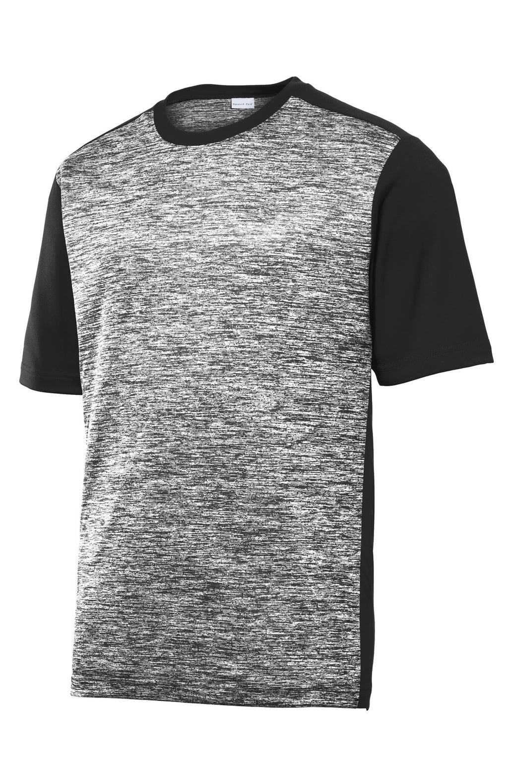 Sport-Tek ST395 Tek PosiCharge Electric Heather Colorblock Tee