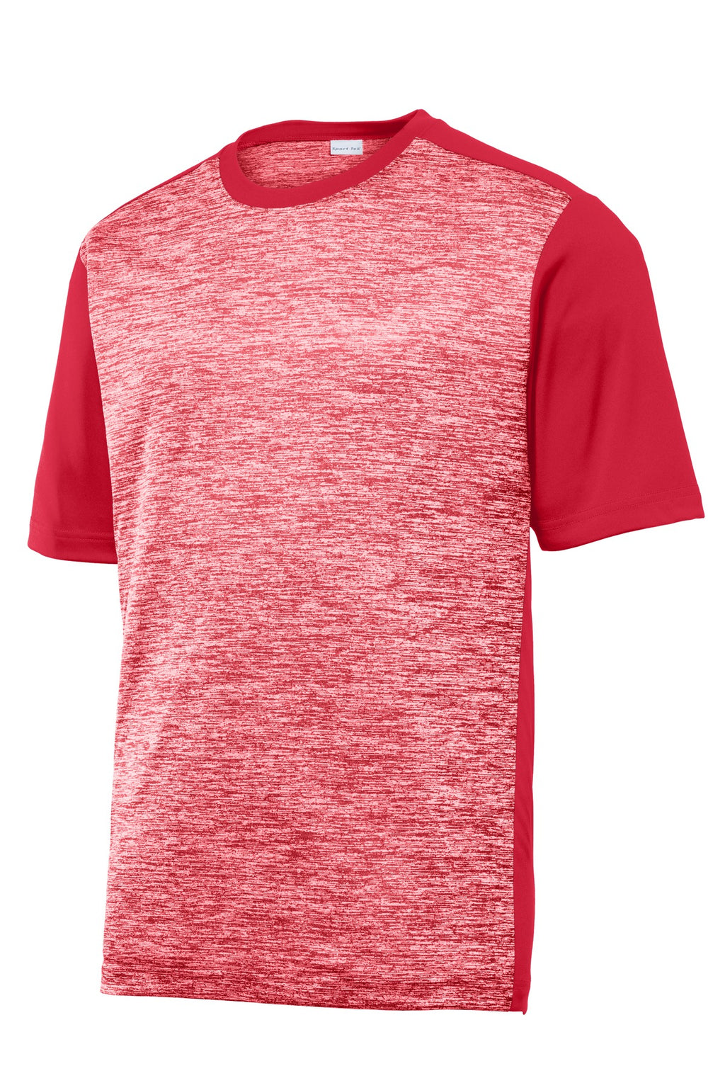 Sport-Tek ST395 Tek PosiCharge Electric Heather Colorblock Tee