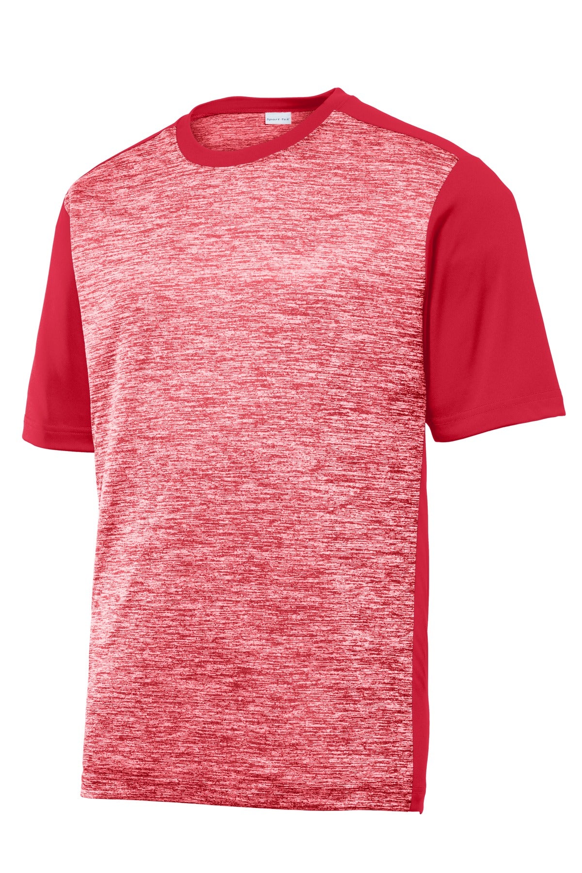 Sport-Tek ST395 Tek PosiCharge Electric Heather Colorblock Tee