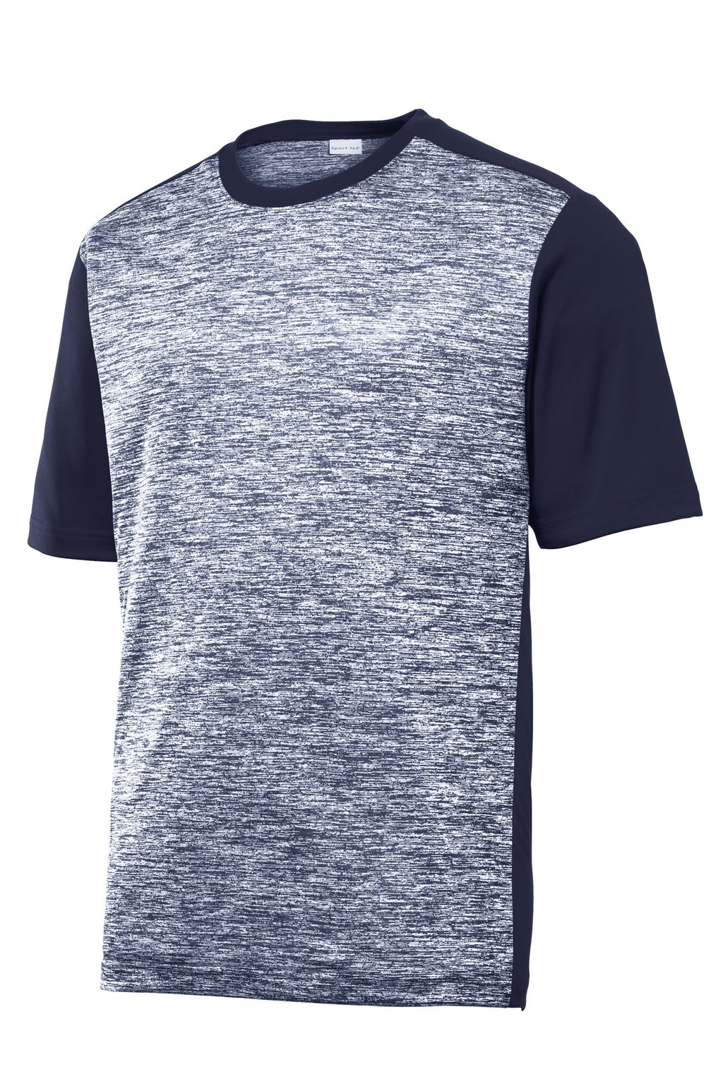 Sport-Tek ST395 Tek PosiCharge Electric Heather Colorblock Tee