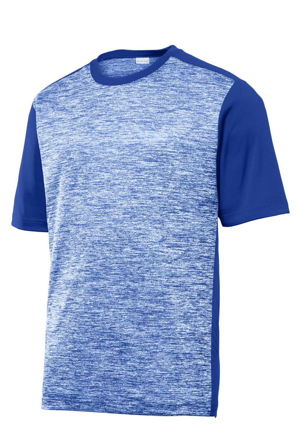 Sport-Tek ST395 Tek PosiCharge Electric Heather Colorblock Tee