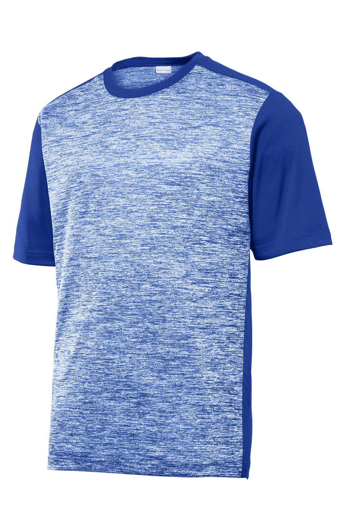 Sport-Tek ST395 Tek PosiCharge Electric Heather Colorblock Tee