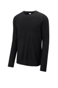 Sport-Tek ST400LS Tek  PosiCharge  Long Sleeve Tri-Blend Wicking Raglan Tee