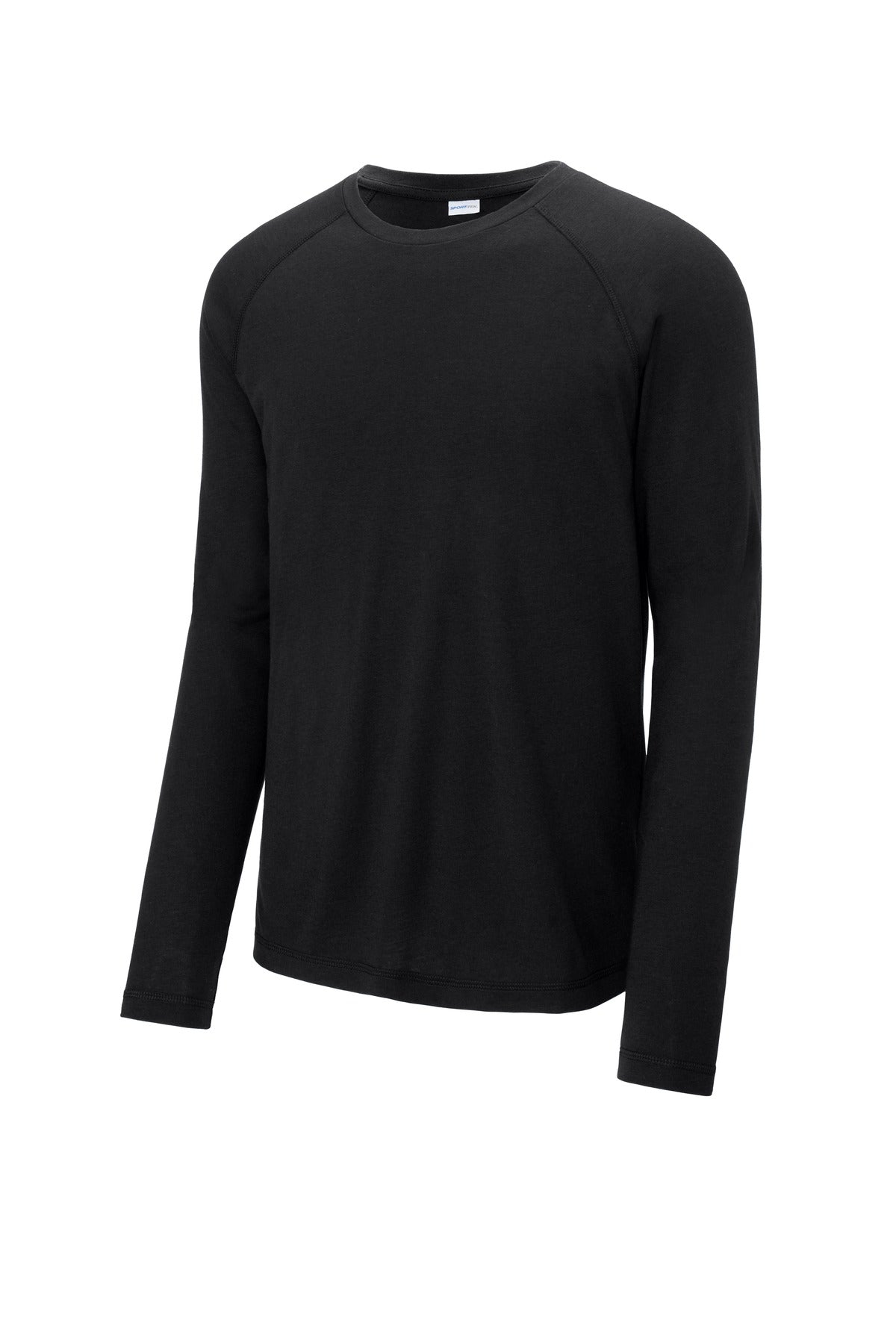 Sport-Tek ST400LS Tek  PosiCharge  Long Sleeve Tri-Blend Wicking Raglan Tee