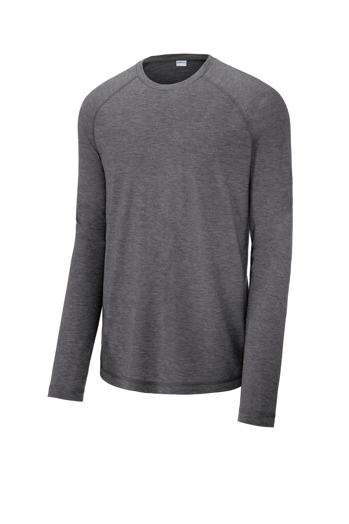 Sport-Tek ST400LS Tek  PosiCharge  Long Sleeve Tri-Blend Wicking Raglan Tee