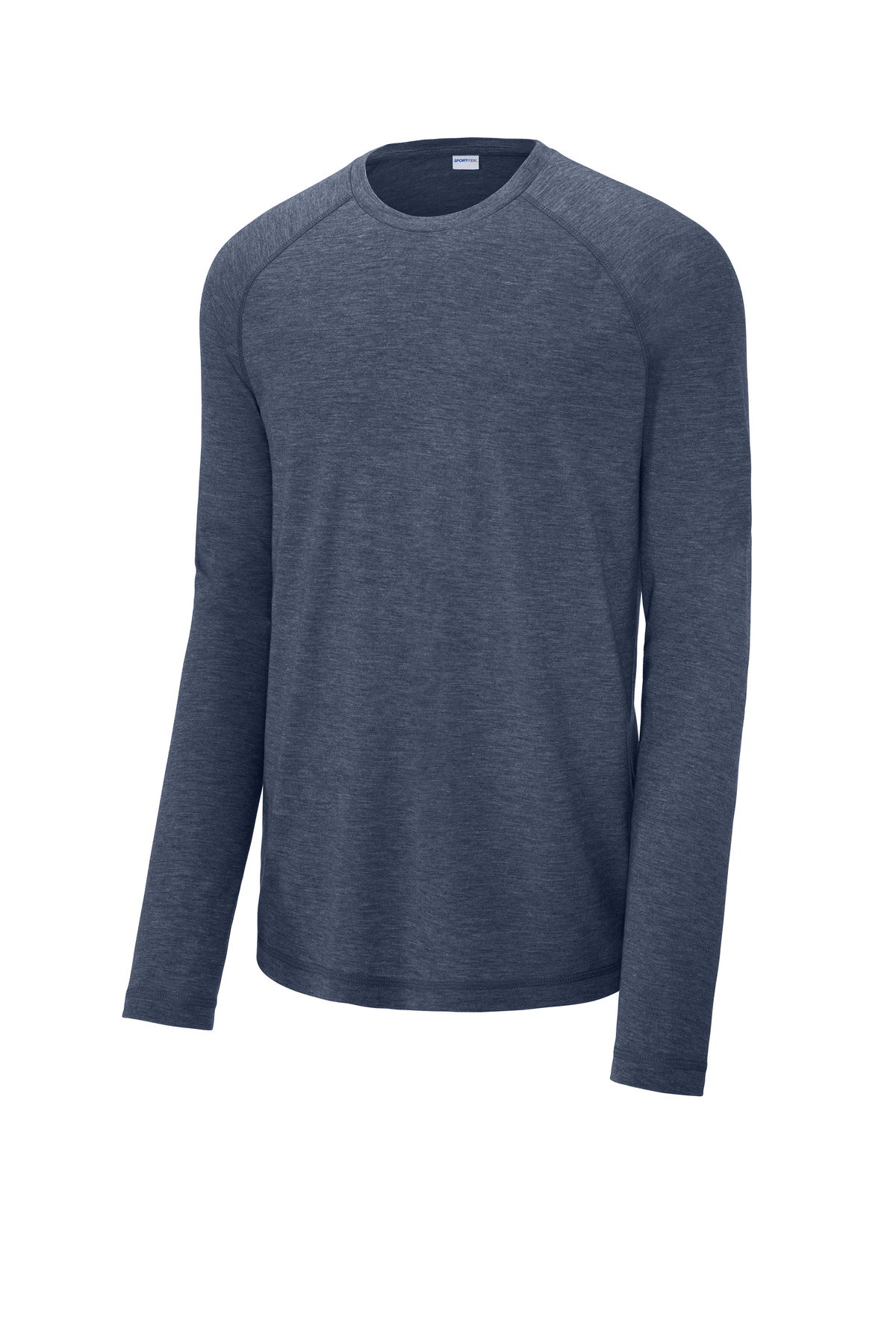 Sport-Tek ST400LS Tek  PosiCharge  Long Sleeve Tri-Blend Wicking Raglan Tee