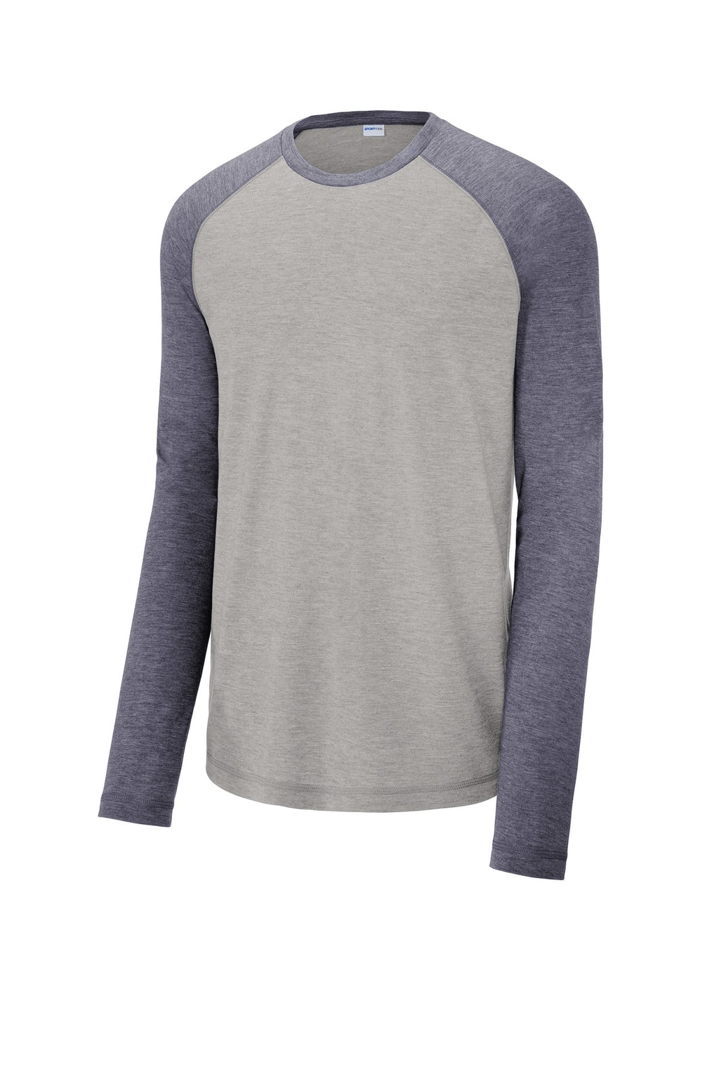 Sport-Tek ST400LS Tek  PosiCharge  Long Sleeve Tri-Blend Wicking Raglan Tee