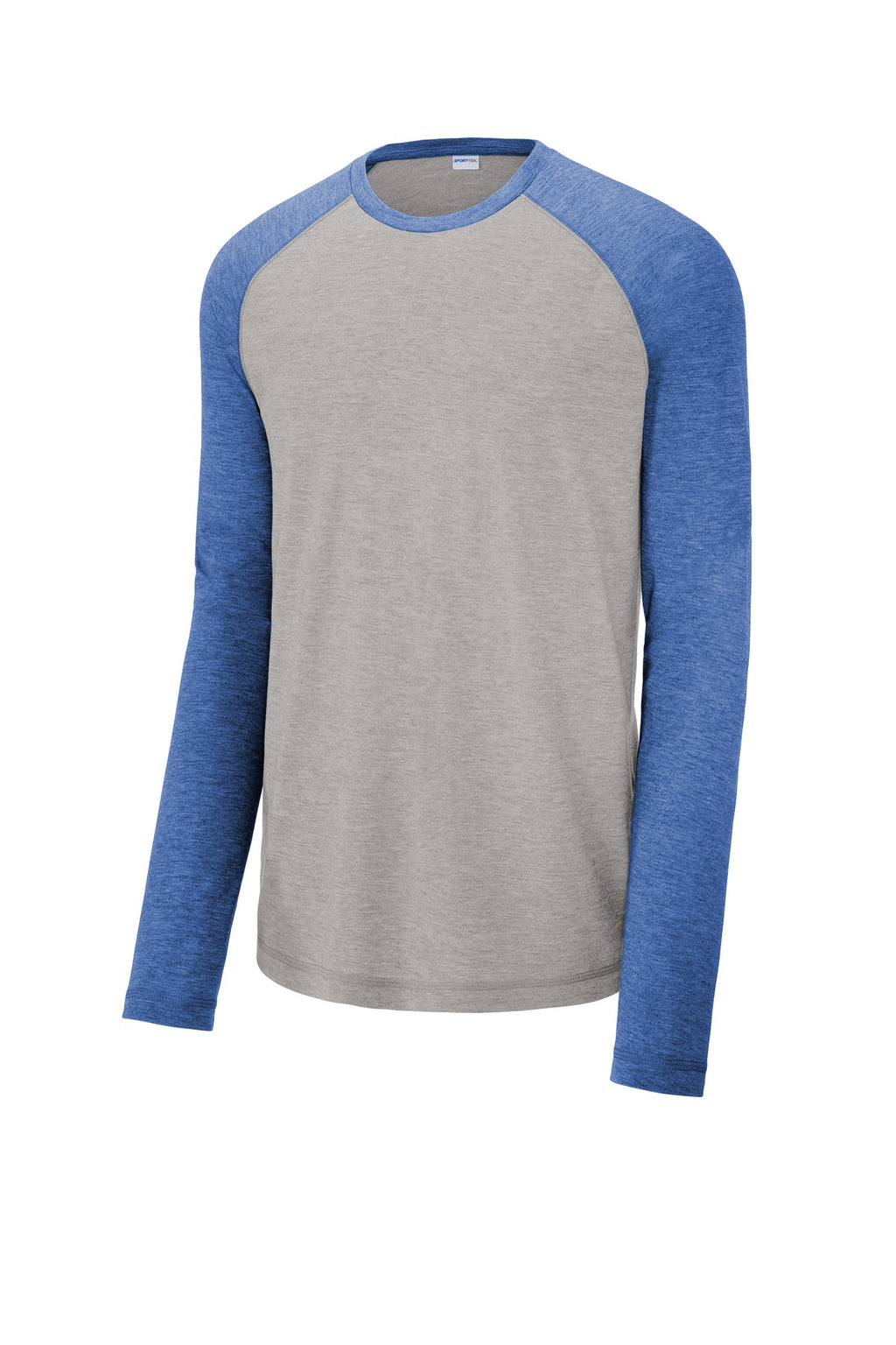Sport-Tek ST400LS Tek  PosiCharge  Long Sleeve Tri-Blend Wicking Raglan Tee