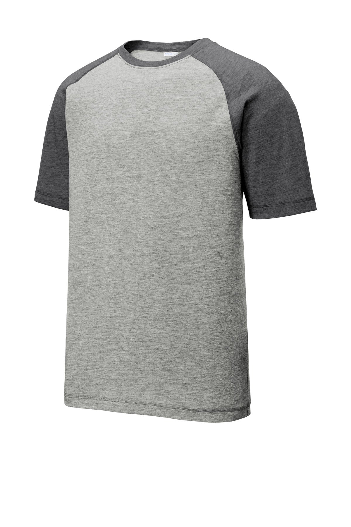Sport-Tek ST400 Tek  PosiCharge  Tri-Blend Wicking Raglan Tee