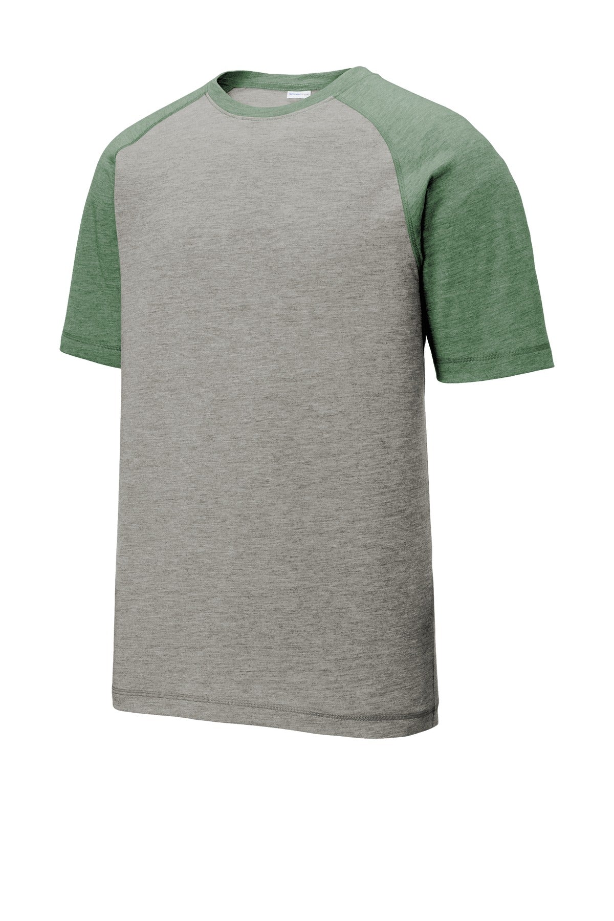 Sport-Tek ST400 Tek  PosiCharge  Tri-Blend Wicking Raglan Tee