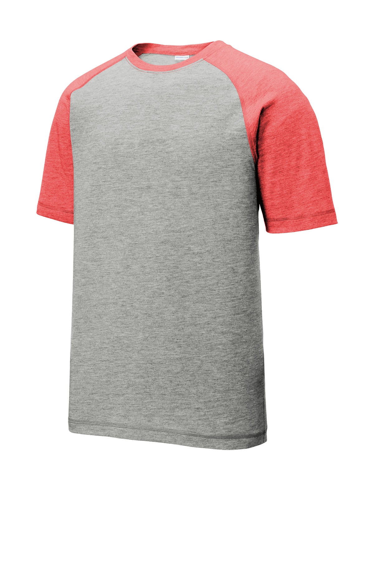 Sport-Tek ST400 Tek  PosiCharge  Tri-Blend Wicking Raglan Tee