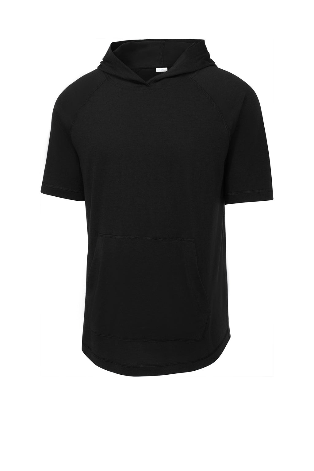Sport-Tek ST404 Tek  PosiCharge  Tri-Blend Wicking Short Sleeve Hoodie