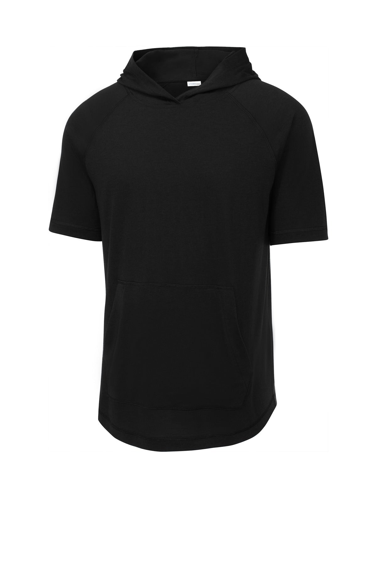 Sport-Tek ST404 Tek  PosiCharge  Tri-Blend Wicking Short Sleeve Hoodie