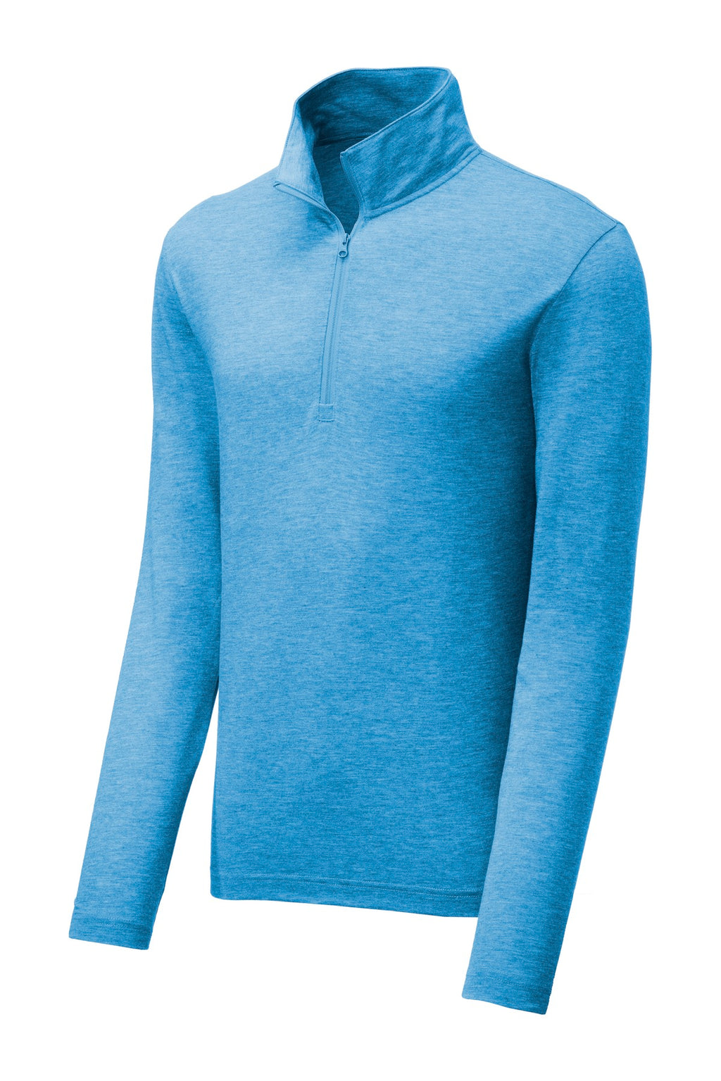 Sport-Tek ST407 Tek  PosiCharge  Tri-Blend Wicking 1/4-Zip Pullover