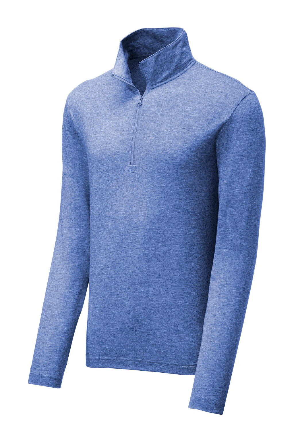 Sport-Tek ST407 Tek  PosiCharge  Tri-Blend Wicking 1/4-Zip Pullover