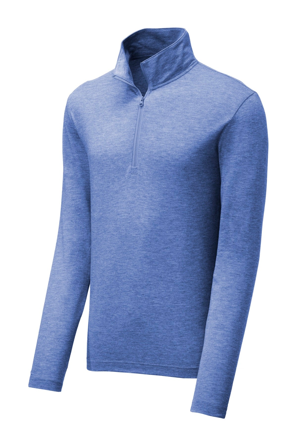 Sport-Tek ST407 Tek  PosiCharge  Tri-Blend Wicking 1/4-Zip Pullover