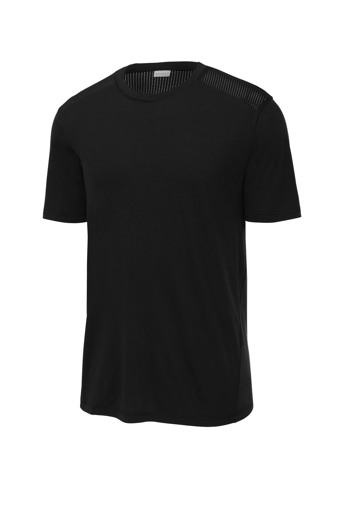 Sport-Tek ST410 Tek  PosiCharge  Tri-Blend Wicking Draft Tee