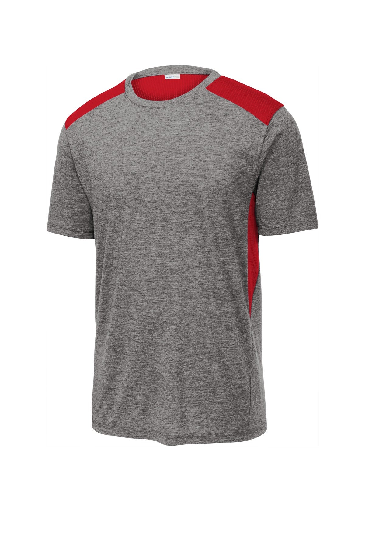 Sport-Tek ST410 Tek  PosiCharge  Tri-Blend Wicking Draft Tee