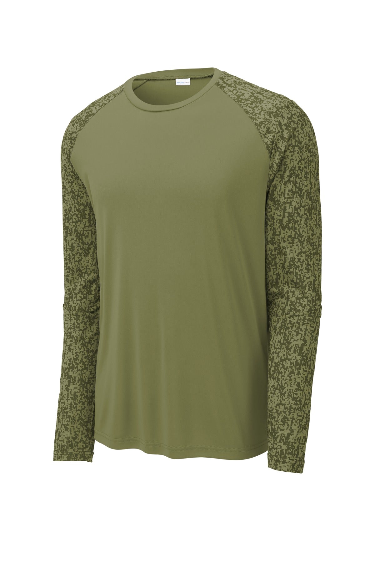 Sport-Tek ST460LS Tek  Long Sleeve Digi Camo Tee