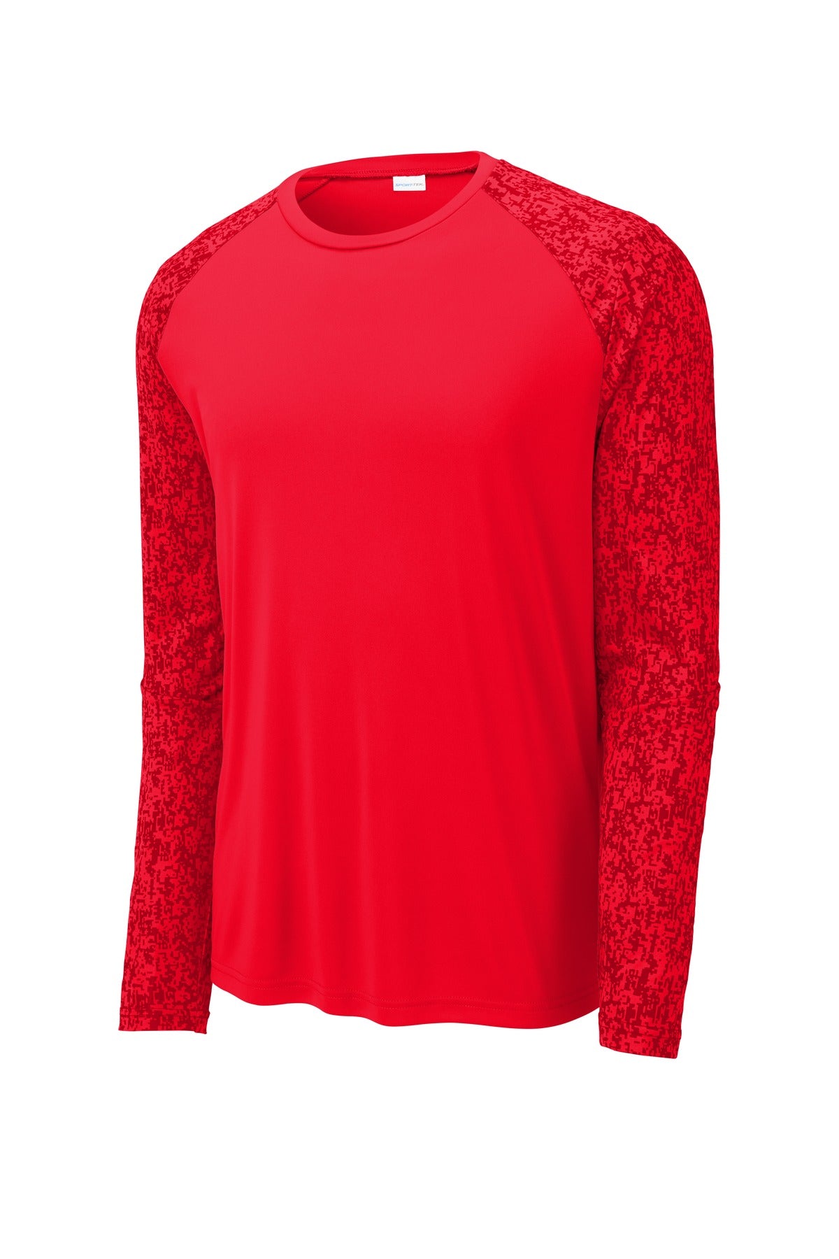 Sport-Tek ST460LS Tek  Long Sleeve Digi Camo Tee
