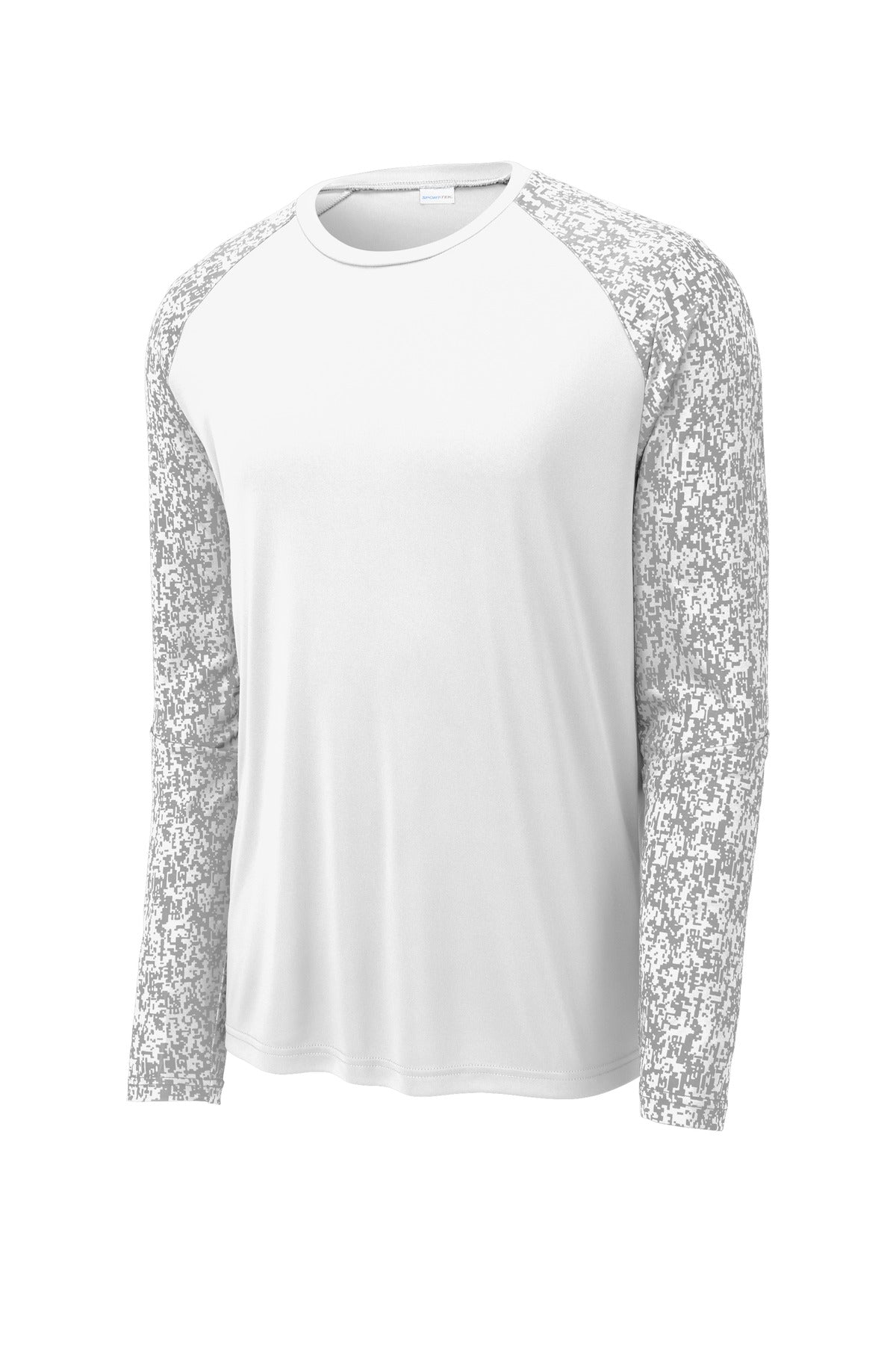 Sport-Tek ST460LS Tek  Long Sleeve Digi Camo Tee