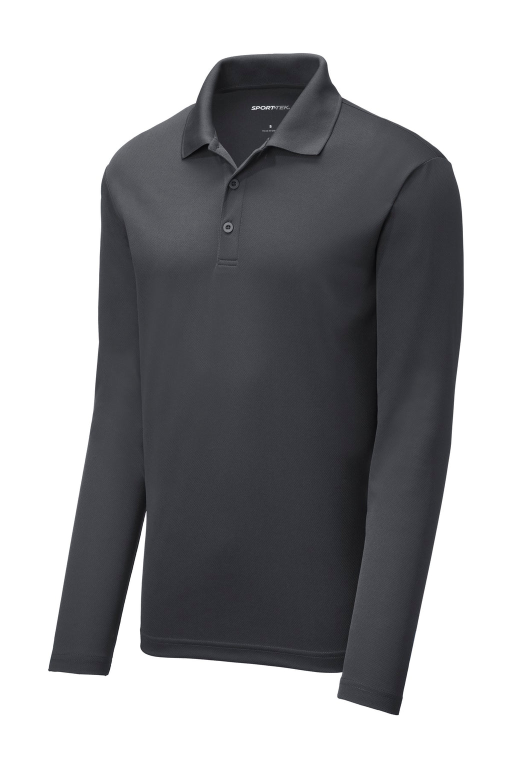 Sport-Tek ST640LS Tek  PosiCharge  RacerMesh  Long Sleeve Polo