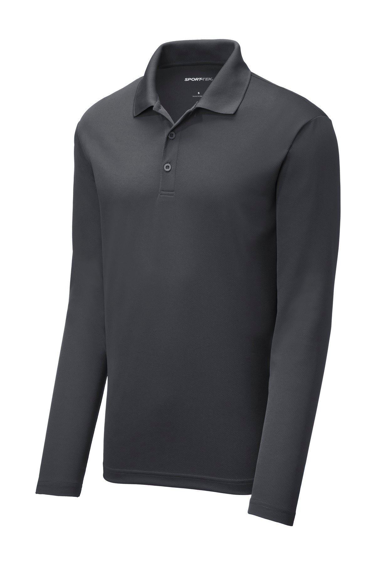 Sport-Tek ST640LS Tek  PosiCharge  RacerMesh  Long Sleeve Polo