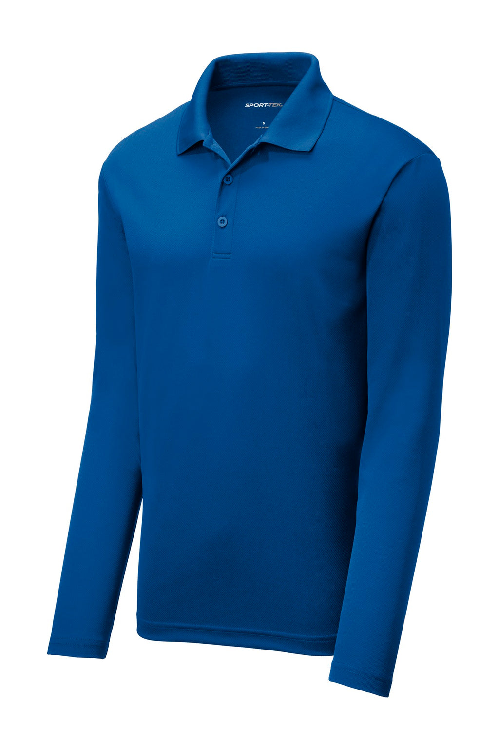 Sport-Tek ST640LS Tek  PosiCharge  RacerMesh  Long Sleeve Polo