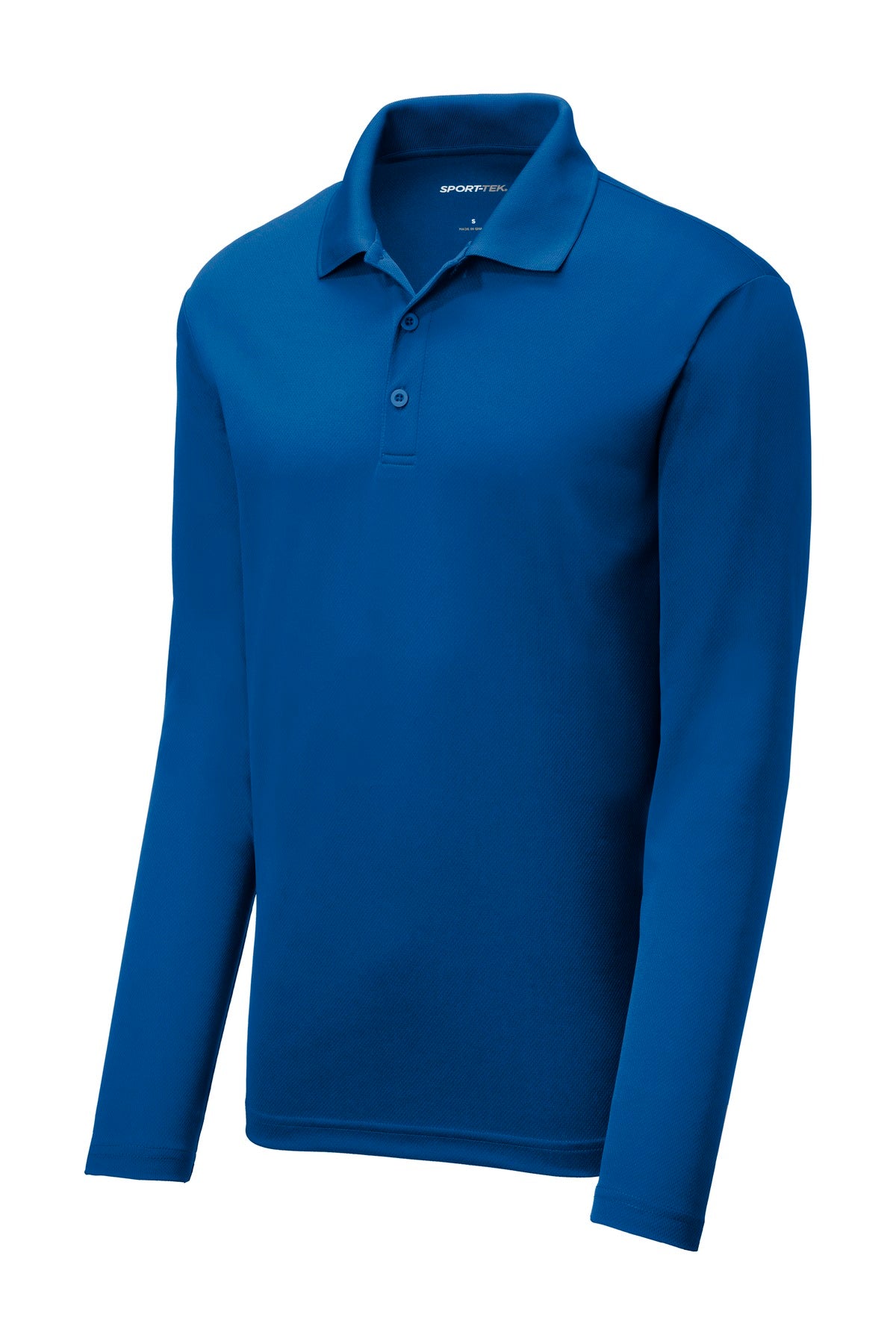 Sport-Tek ST640LS Tek  PosiCharge  RacerMesh  Long Sleeve Polo