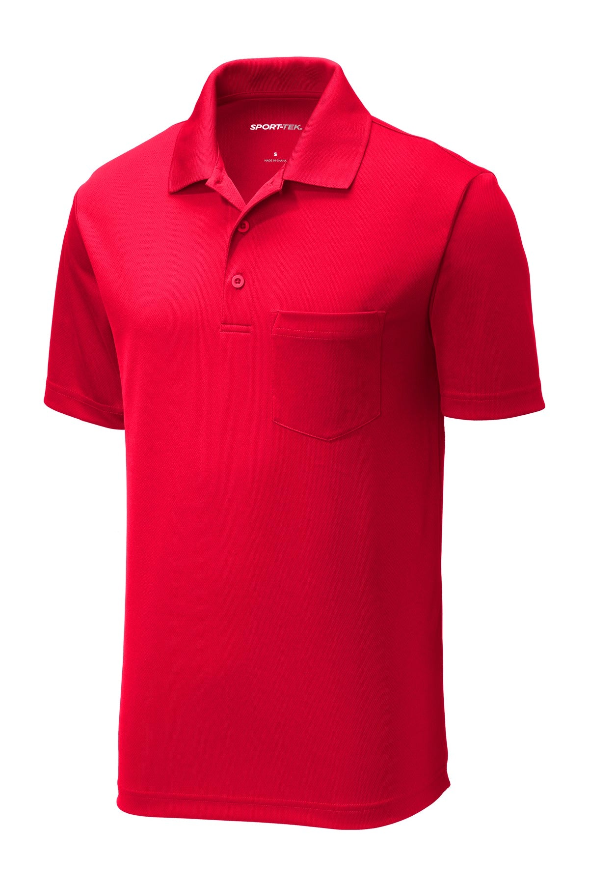 Sport-Tek ST640P Tek  PosiCharge  RacerMesh  Pocket Polo