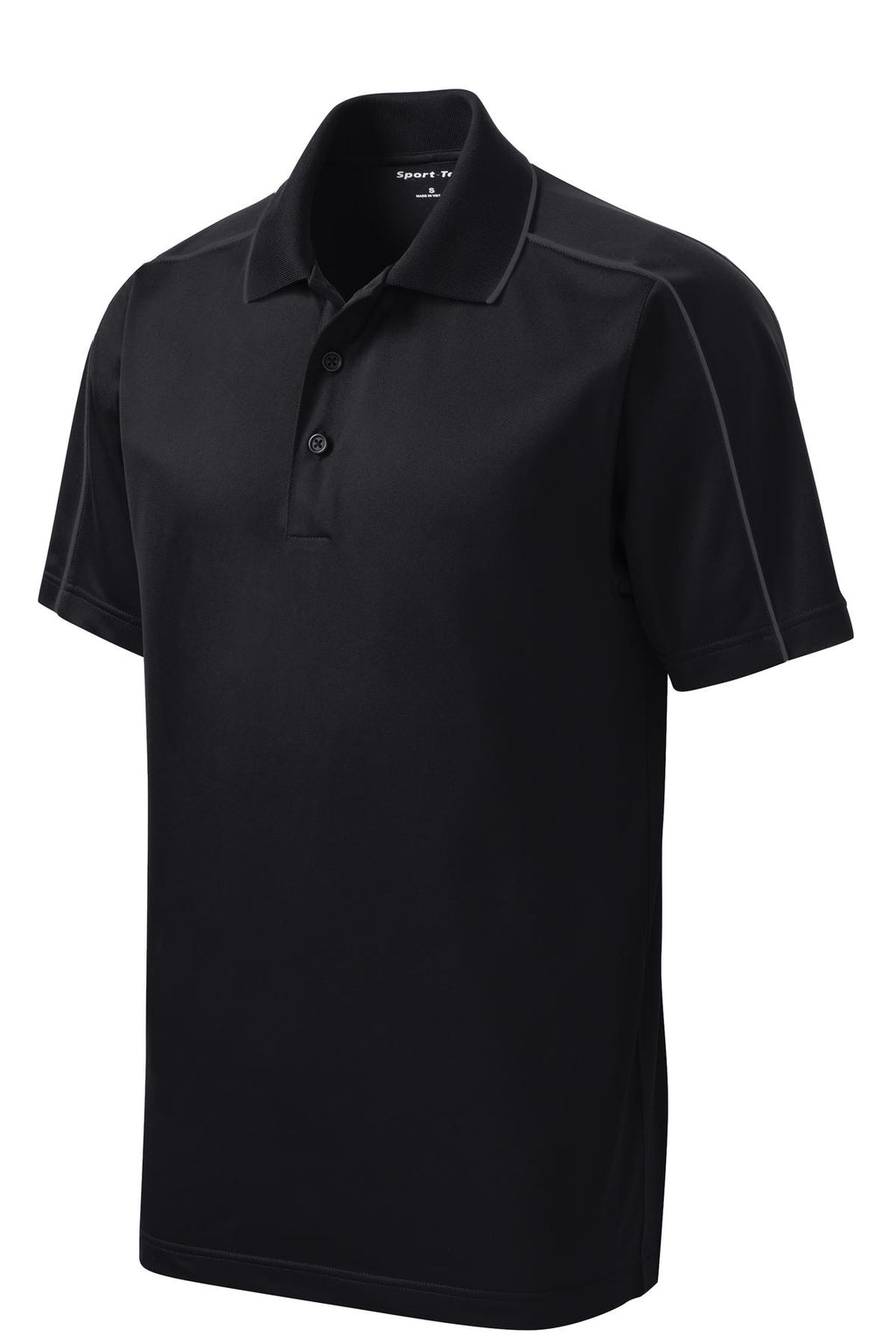 Sport-Tek ST653 Tek Micropique Sport-Wick Piped Polo