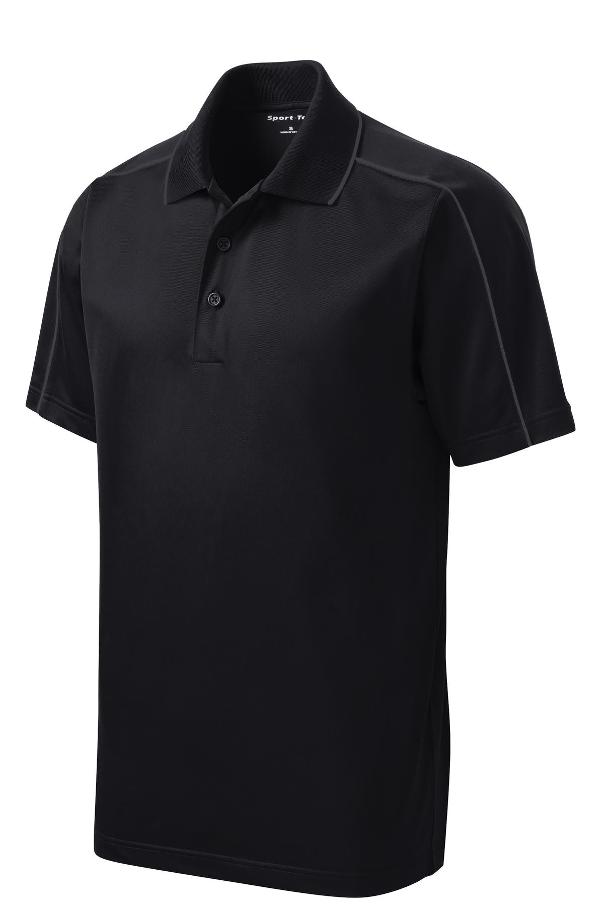 Sport-Tek ST653 Tek Micropique Sport-Wick Piped Polo