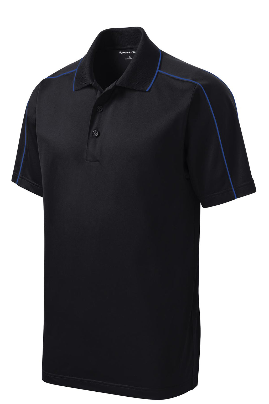 Sport-Tek ST653 Tek Micropique Sport-Wick Piped Polo